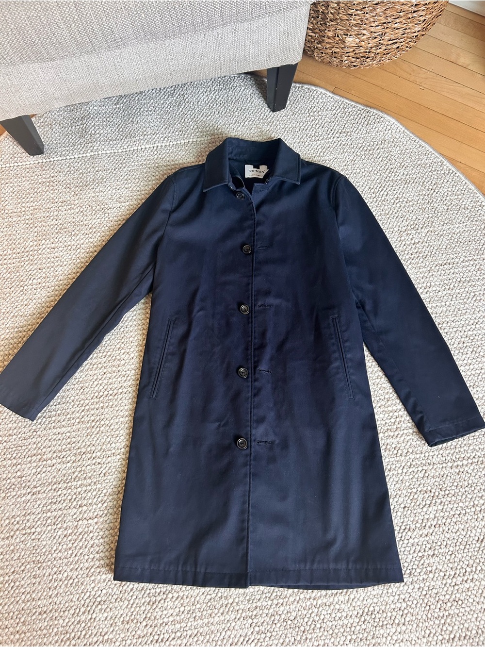 Men’s Topman Trench Coat